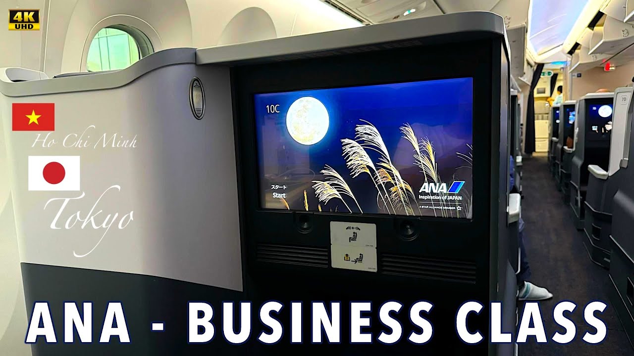 ANA Business Class Review B787-10, All Nippon Airways | Ho Chi Minh 🇻🇳 to Tokyo 🇯🇵 (SGN-HND)