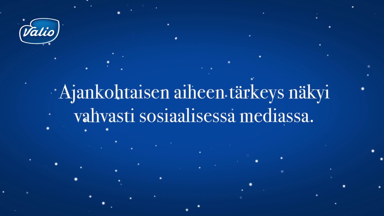 #Yhdess&auml;p&ouml;yd&auml;ss&auml; joulu 2017 | Valio