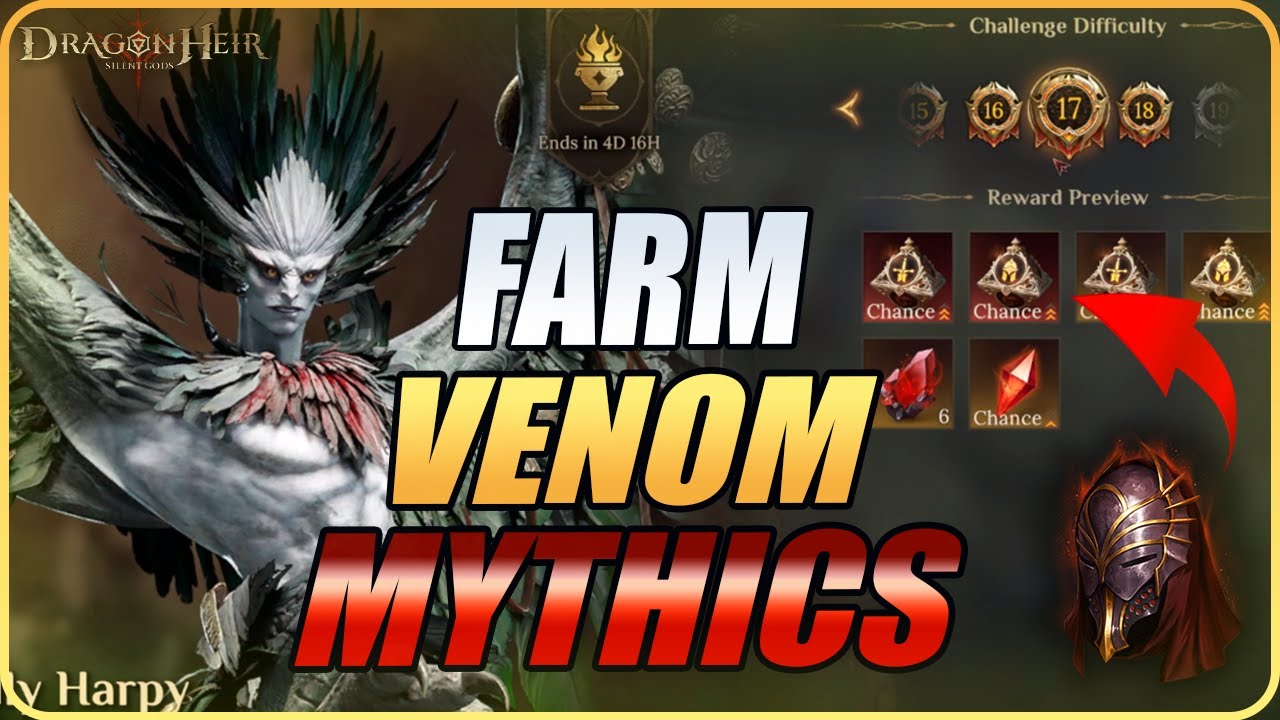 Farm Grave Of Venom Mythic Gear With This Tips And Tricks - Dragonheir Silent Gods