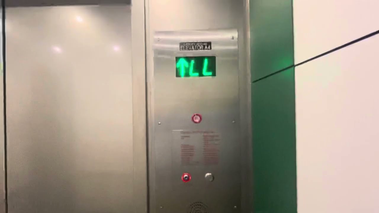 ThyssenKrupp? Traction Elevators @ George Bush Airport Terminal A, Houston TX