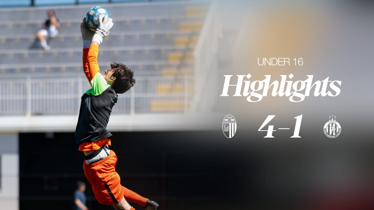 Highlights Ascoli-San Marino 4-1 | Under 16 | Ascoli Calcio