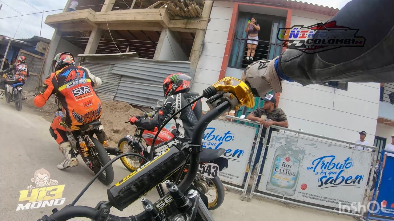 Carrera de Motovelocidad en Suzuki AX 100 - Putumayo Colombia