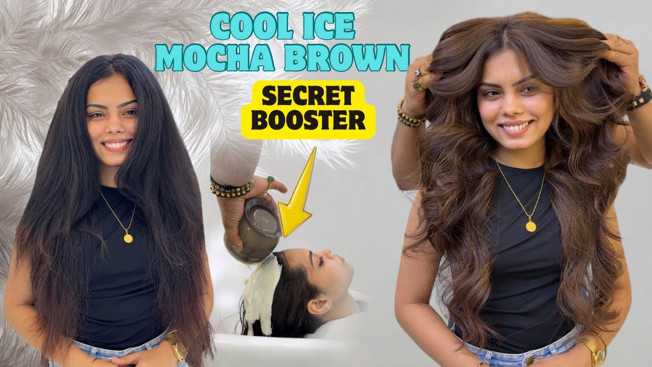 Ice Mocha Brown Transformation | Secret Booster Inside