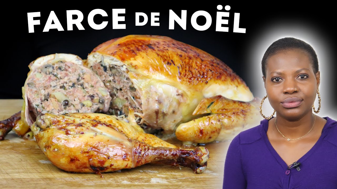 FARCE de NOËL pour VOLAILLES de FÊTE (Champignons, Marrons et Foie Gras)