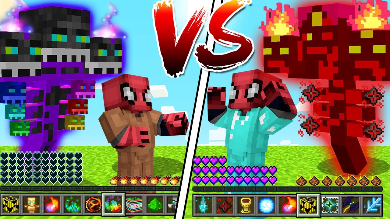 FAKİR WİTHER VS ZENGİN WİTHER! (999 ELMAS KAZANAN!) - Minecraft