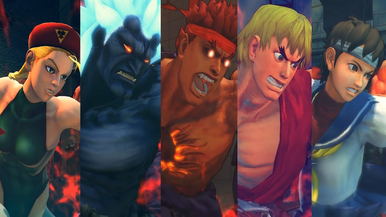 Ultra Street Fighter IV - Messatsu Goshoryu - ALL CHARACTER (Move Swap)