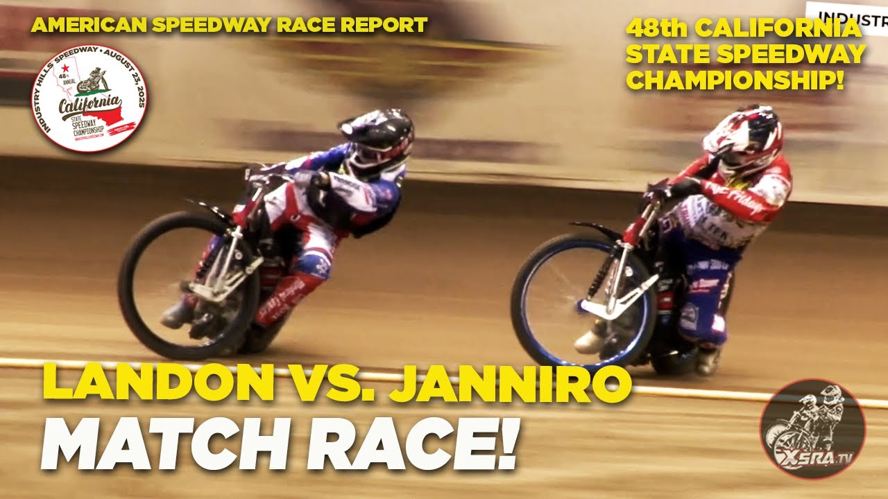 Youth Champ vs Legend in Epic Speedway Battle!