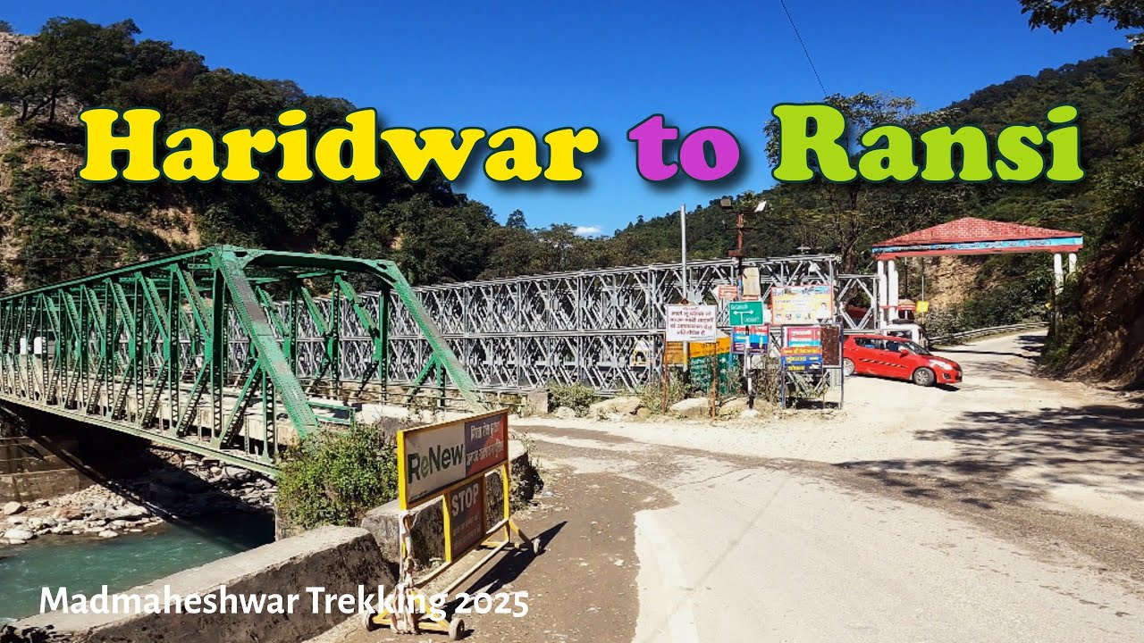 Haridwar to Ransi Village || Public Bus Journey || 4K || Ep - 2 || Madmaheshwar Trekking 2025