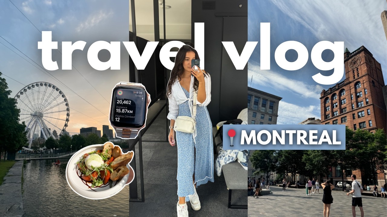 TRAVEL WITH ME (this city is BEAUTIFUL) | places to see in MONTREAL