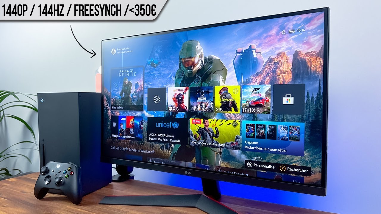 Le meilleur écran gaming pour PS5/Series X à moins de 350€ ? LG Ultragear 27GN800-B