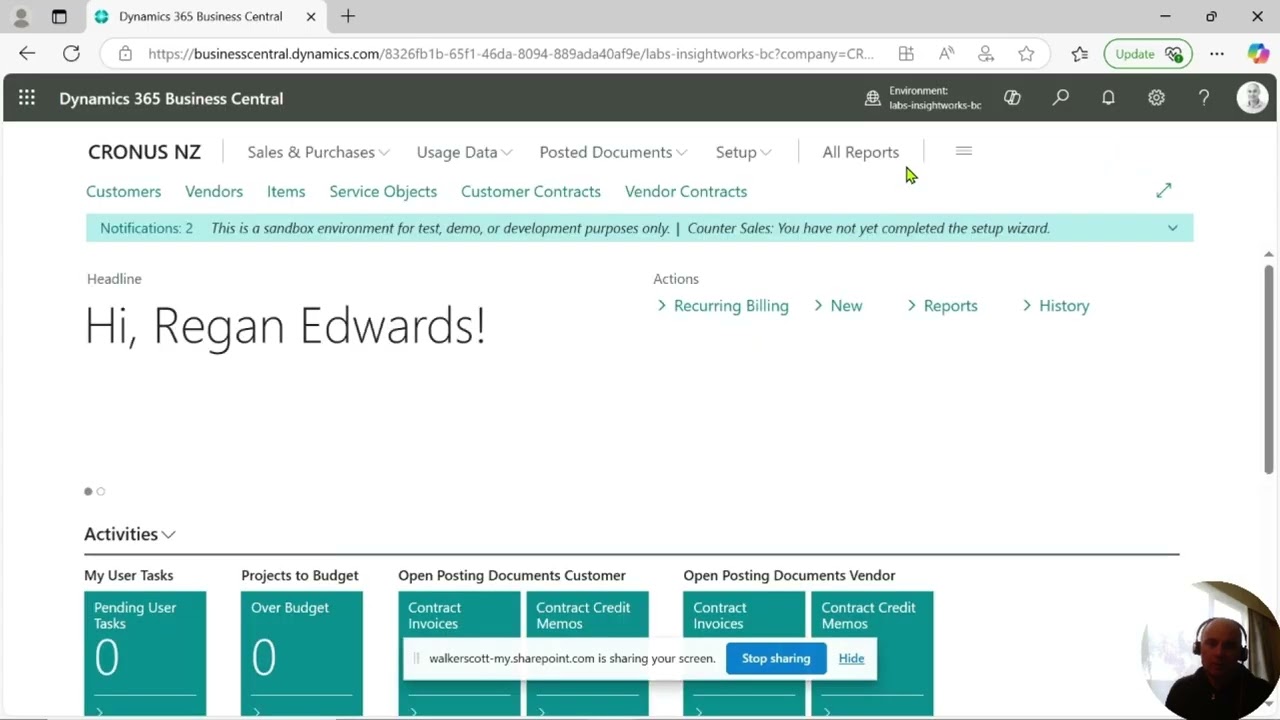 Business Central Subscription Billing | Configuring and releasing contract deferrals | Dynamics 365
