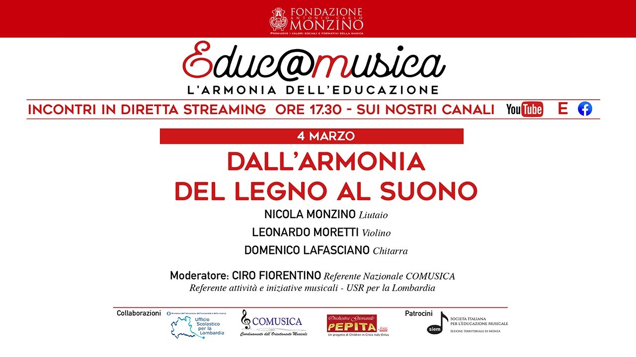 Dall'armonia del legno al suono