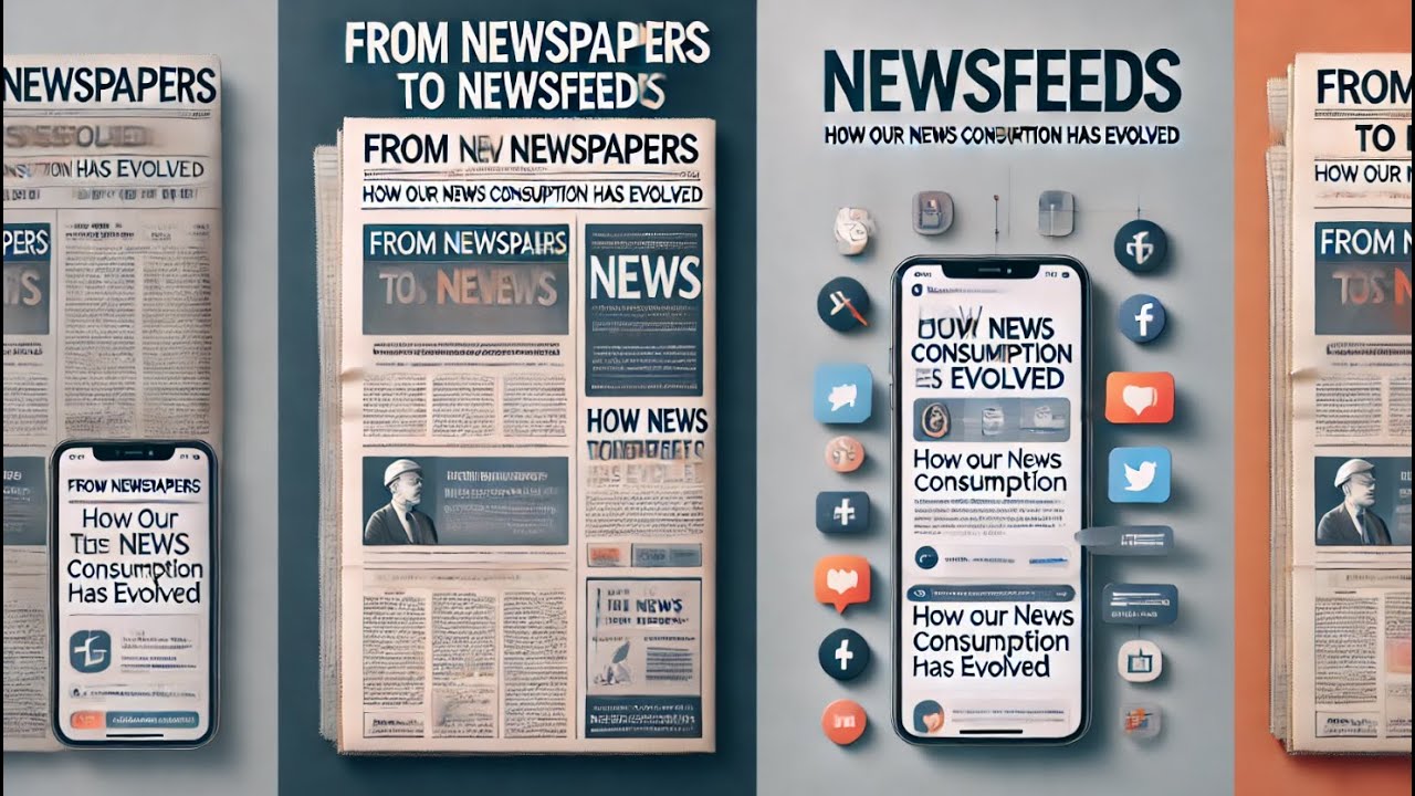 From Newspapers to Newsfeeds: How Our News Consumption Has Evolved