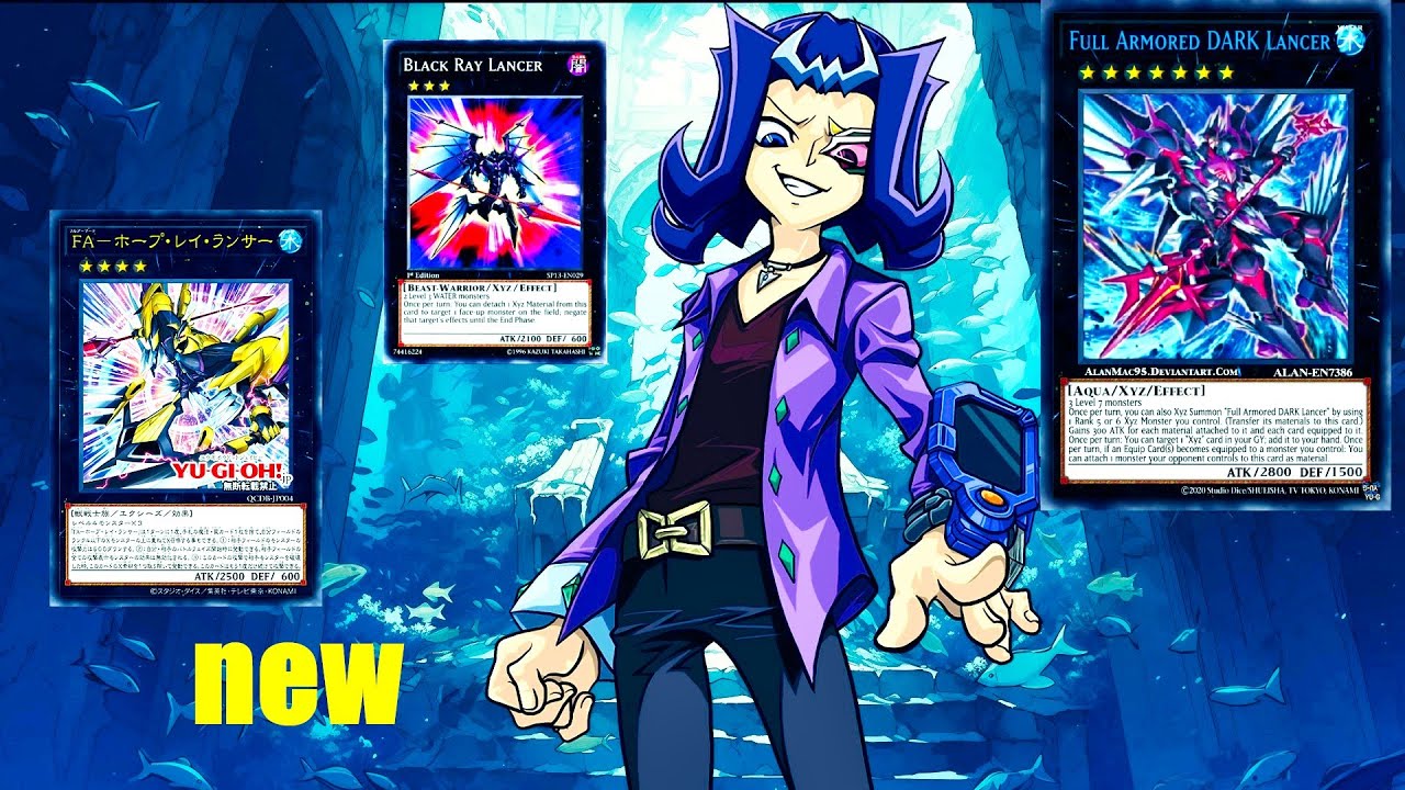 (YGOPRO)  Shark Xyz deck,Full Armored Utopic Ray Lancer,[QCDB] all lancer