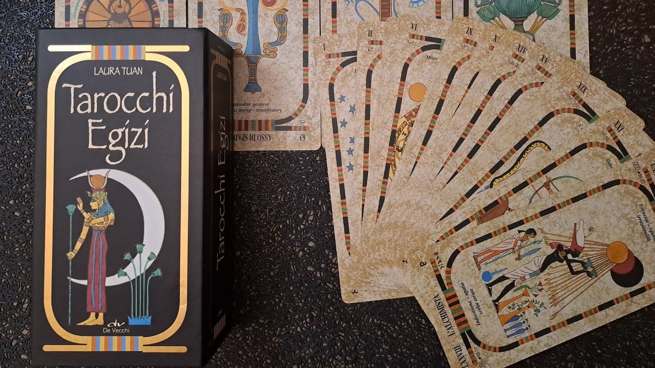 ⭐️ I tarocchi egizi di Laura Tuan ⭐️ Unboxing e prime impressioni #unboxing #tarocchiegizi