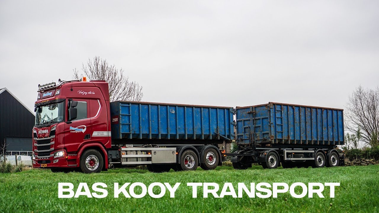 De luxe Scania R450 van Bas Kooy Transport