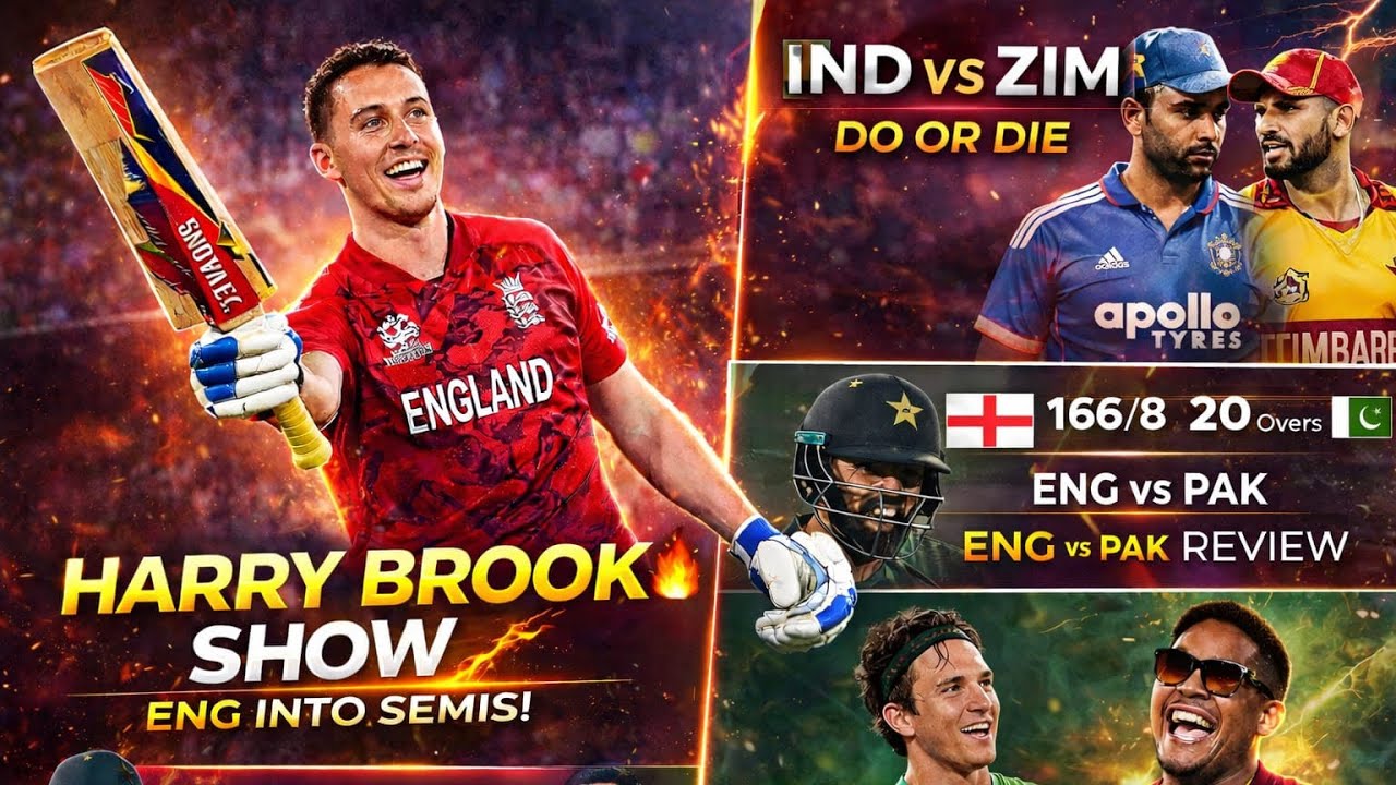 Harry Brook Destroys Pakistan! 😱 Babar Azam Fails Again & Poor Fielding Cost PAK | IND Qualification