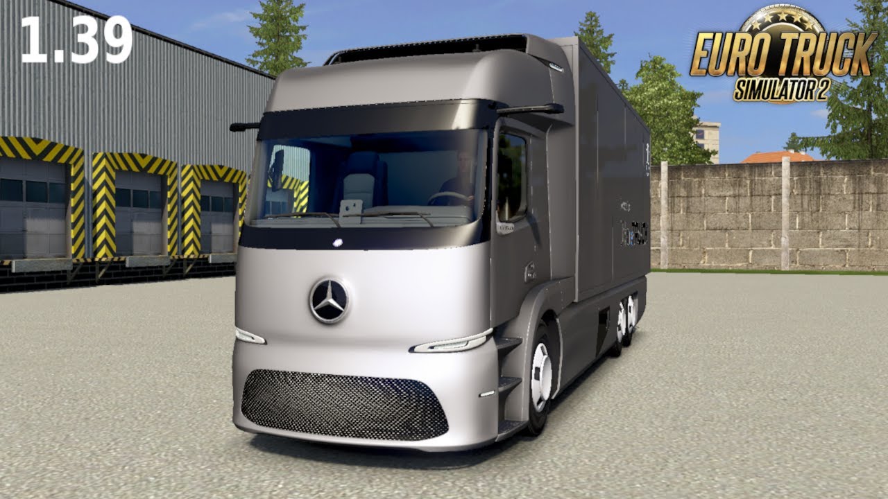(ETS2 1.39) Mercedes-Benz Urban E-Truck (Truck of the future)