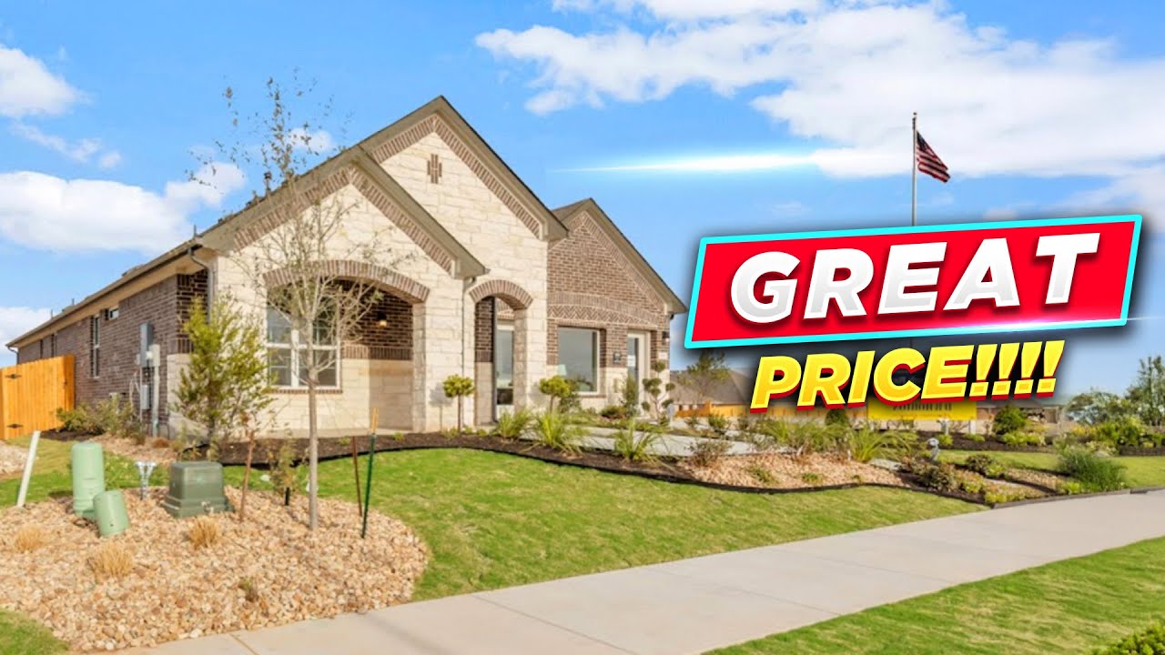 New Construction Home In Leander TX | Stunning 1-Story Tour & Pricing Challenge
