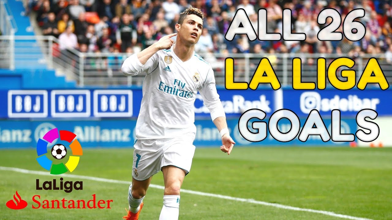 Cristiano Ronaldo ● All 26 La Liga Goals 2017/2018 | HD