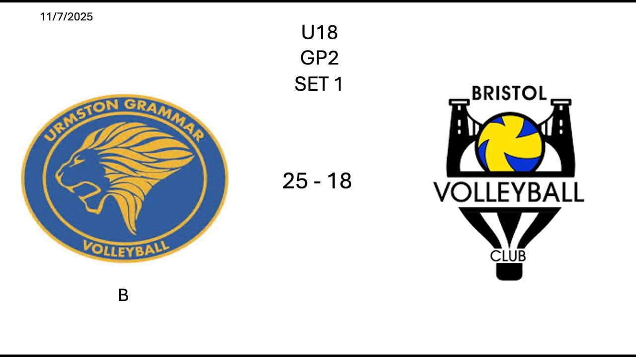 U18 GP2 - UGV B vs Bristol (set 1)