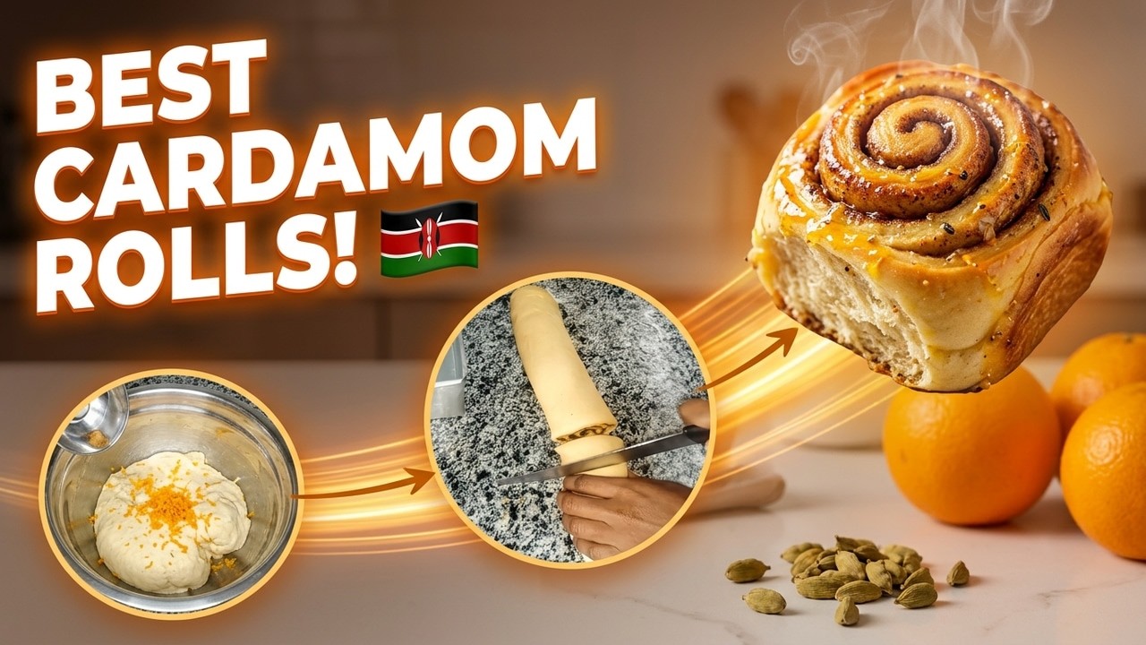 🇰🇪Best Cardamom Rolls Recipe 