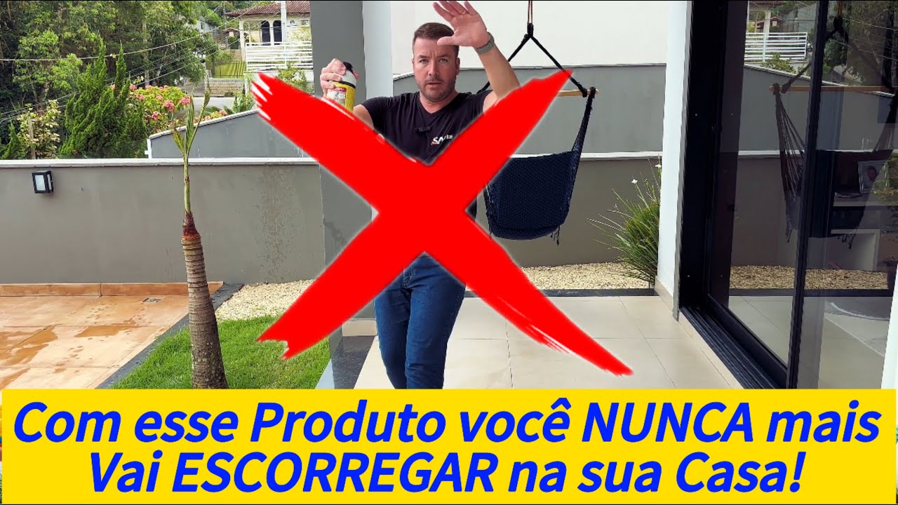 Deixar Seu Piso Anti Derrapante com esse Produto é FÁCIL!