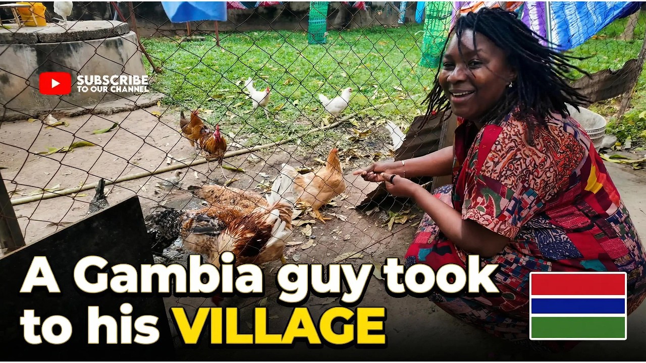 A Simple Life, A Powerful Lesson | Gambia Village Experience in KEMBUJEH 🇬🇲