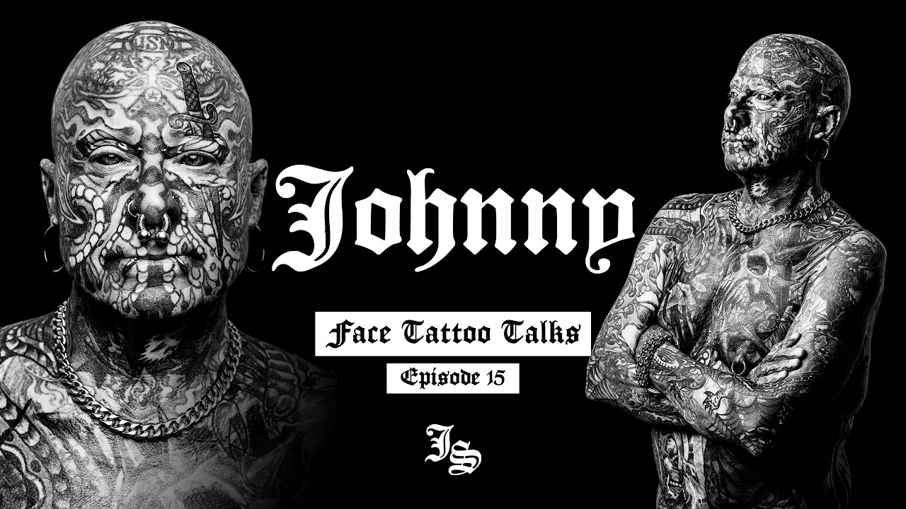 Getting Tattooed Without Knowing What It’ll Be – Face Tattoo Talks 15 - Johnny #tattoos #jobstoppers