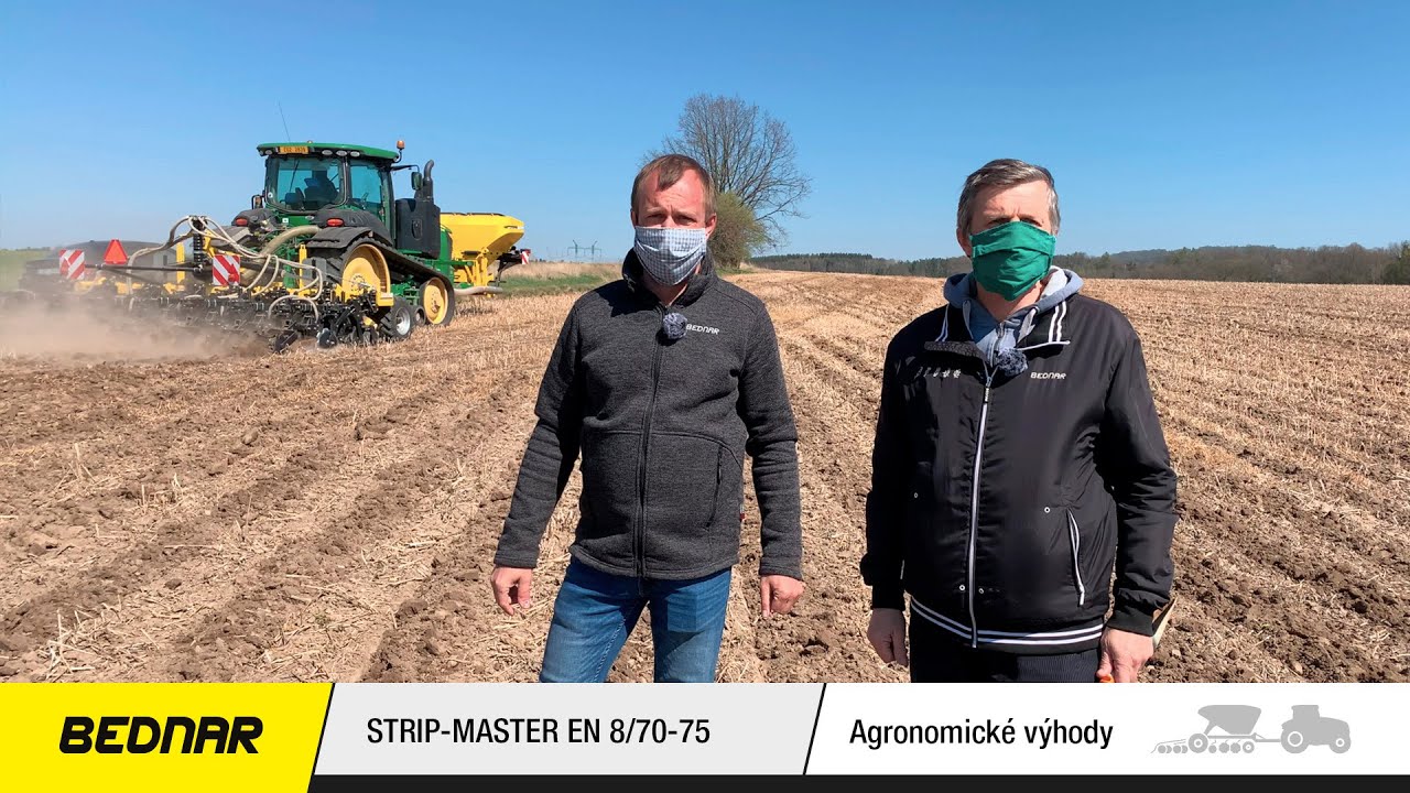 BEDNAR: Výhody metody STRIP-TILL v AGRO Kunčina a.s.
