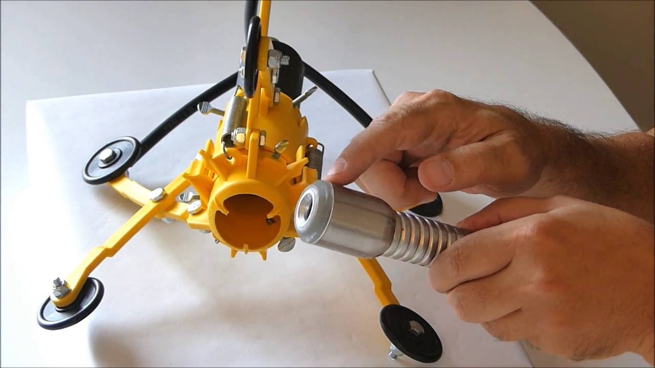 Universal Roller Camera Skid for Sewer Inspection