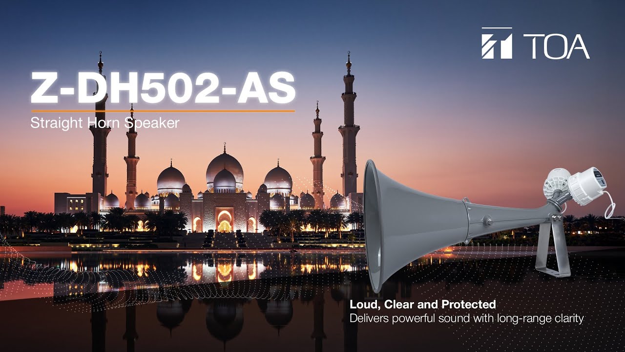 Suara Maksimal, Menjangkau Sampai Jauh Straight Horn Speaker Z-DH502-AS #DimanaManaTOA