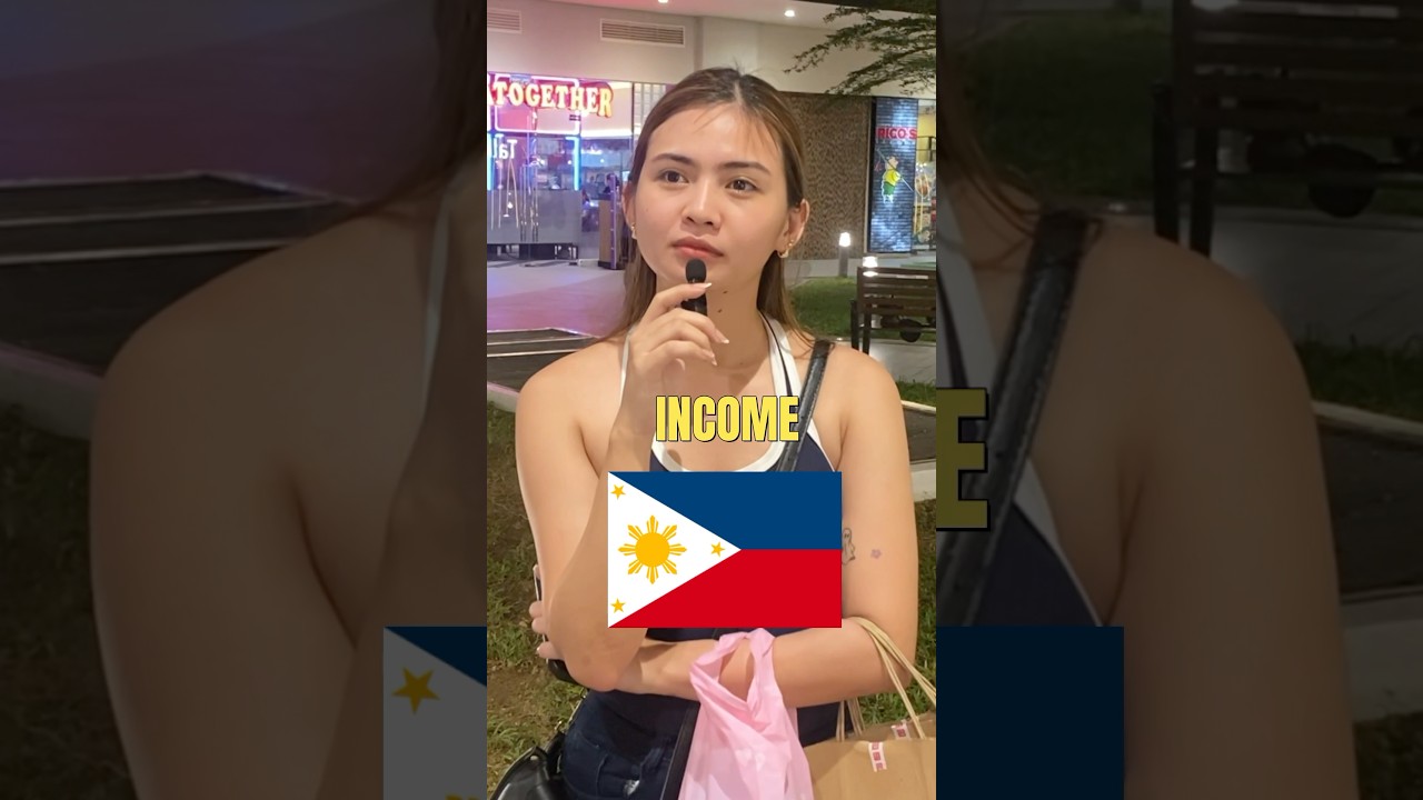 🇵🇭How much income do Filipinas want from their husbands? | Street Interview in Cebu, Philippines