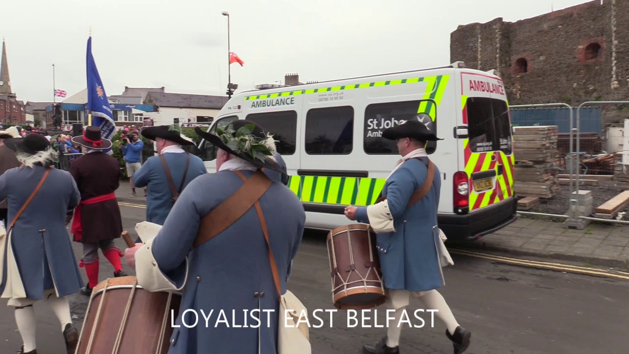 Carrickfergus Pageant Royal Landing of King William III