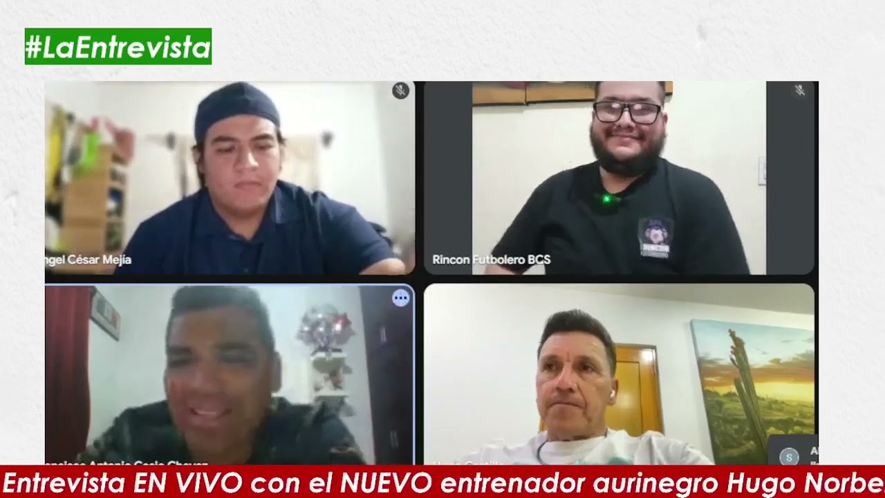 EXCLUSIVA con el nuevo entrenador del Club Atlético La Paz! 🟠Hugo Norberto Castillo.