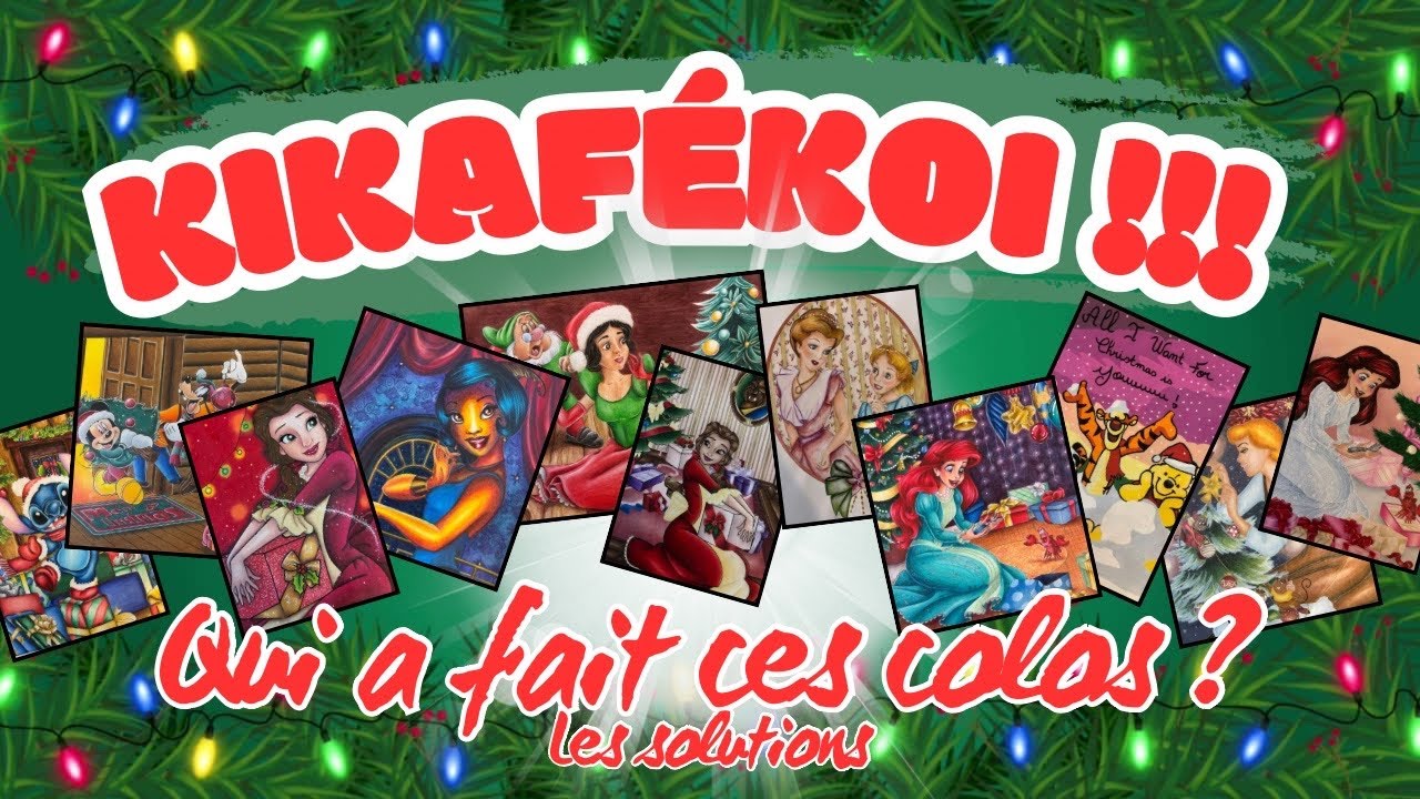 Kikafékoi - Spécial Noël - les solutions