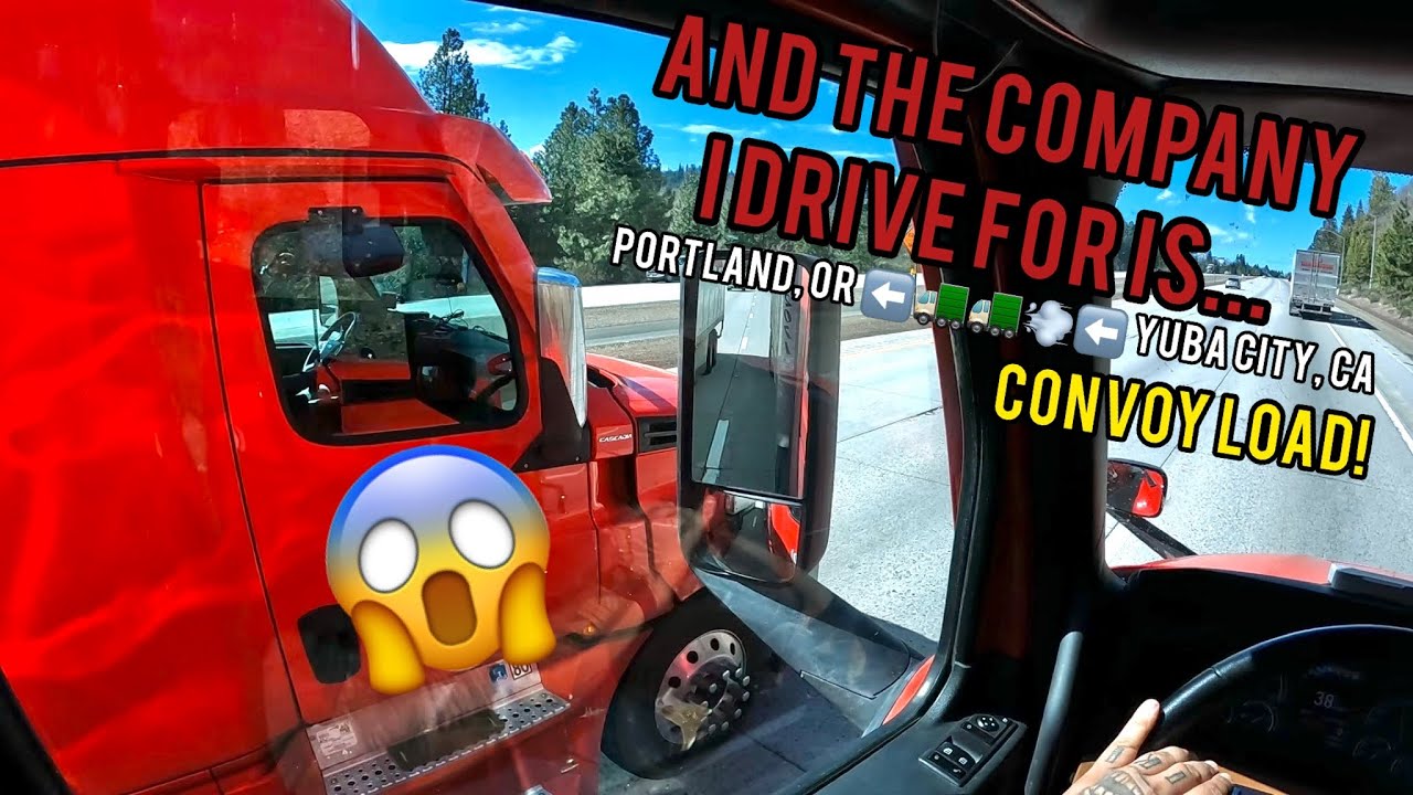 And The Company I Work For Is... | Convoy Load | Vlog | Rookie Trucker
