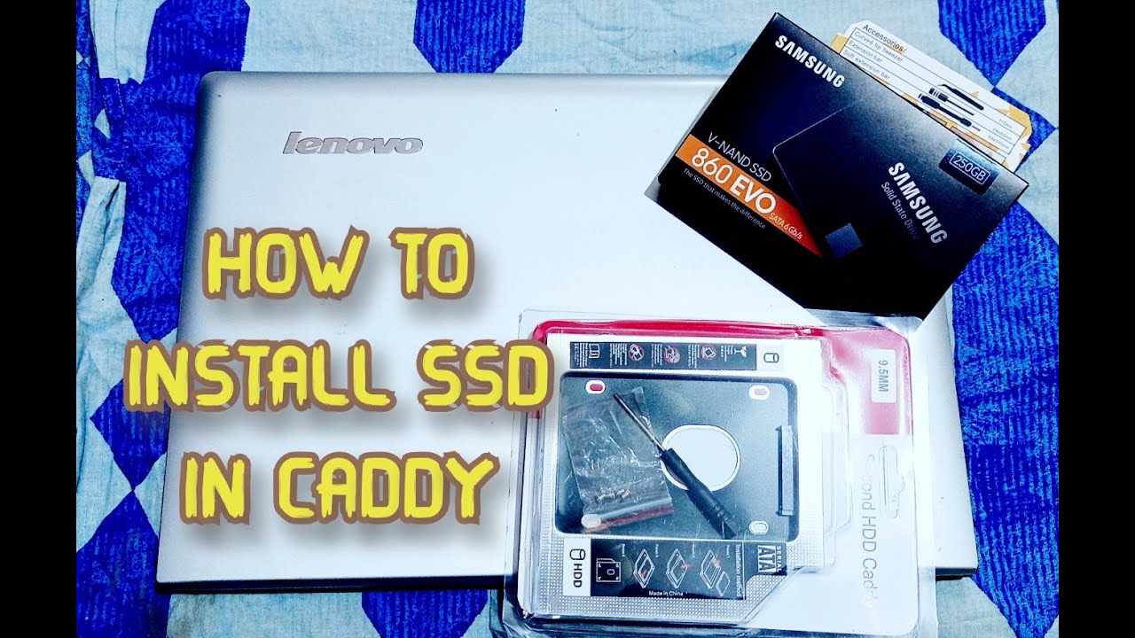 How to Install Samsung SSD 860 EVO in Lenovo Z50-70
