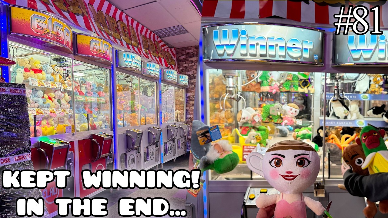 Claw Machines UK Episode #81 | Ryde IOW | Cappuccina Is A CHEAT CODE To WIN The Crane