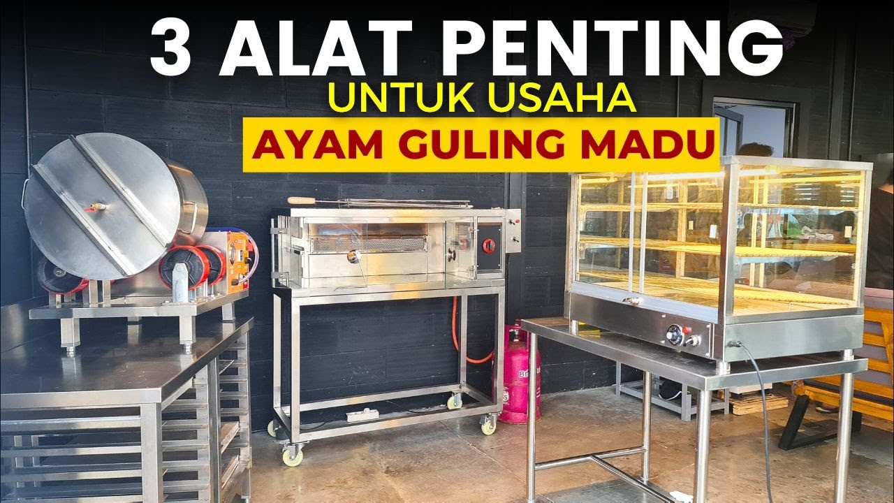 Solusi Terbaik Equipment Usaha AYAM GULING MADU Yang Viral Kekinian...
