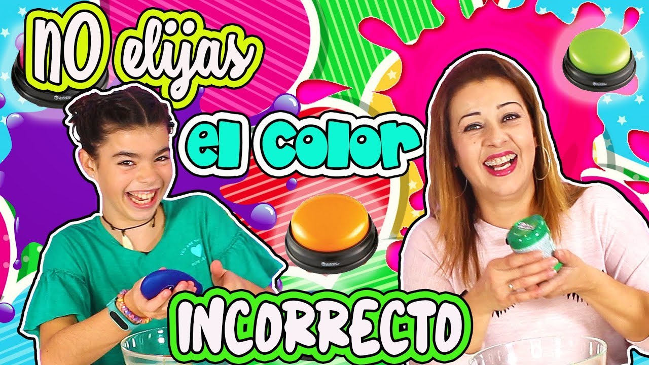 NO elijas el COLOR EQUIVOCADO SLIME ! 123 ESCOGE EL COLOR  SLIME vs SLIME Challenge