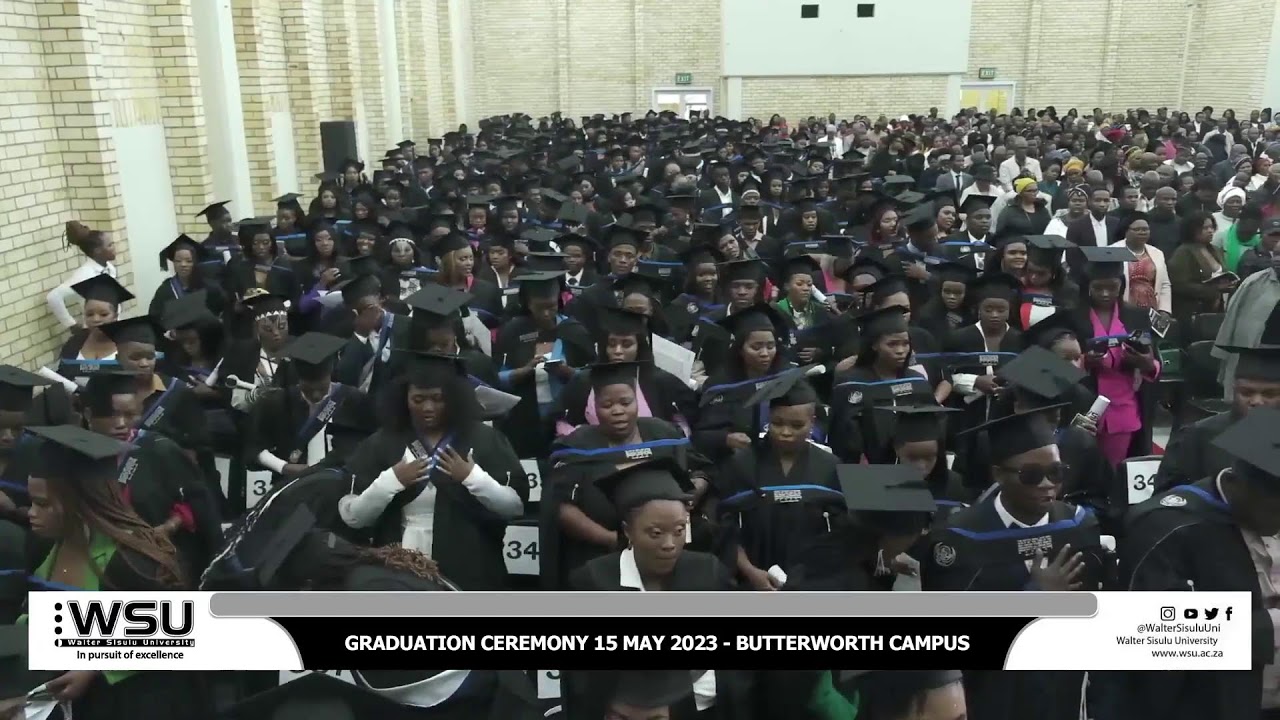 Walter Sisulu University Graduation 15 May 2023