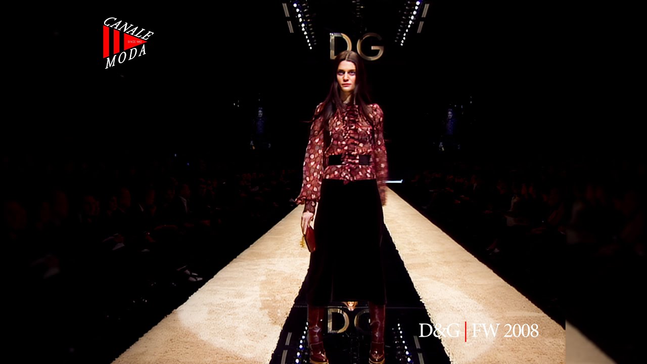 D&G Fall Winter 2008 Milan 4K - Canale Moda