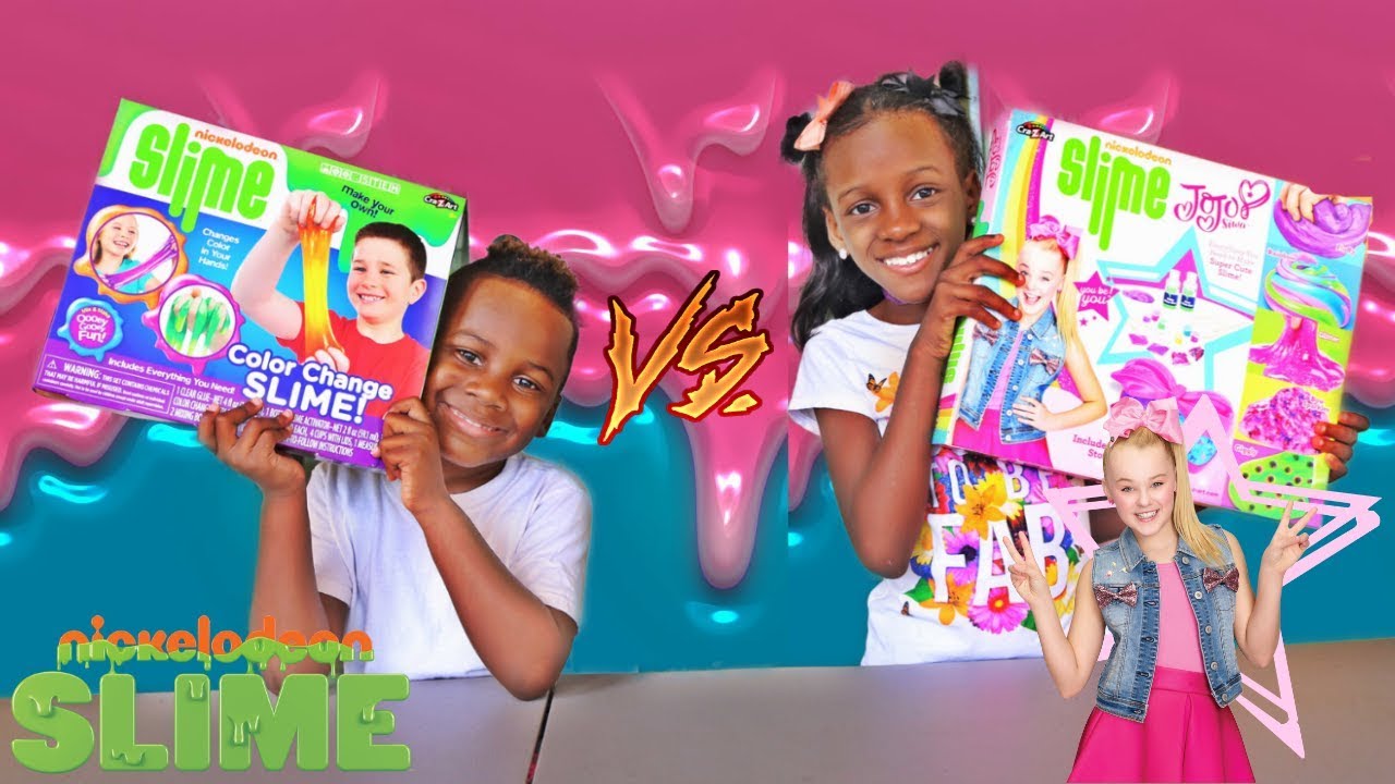JOJO SIWA SLIME KIT VS  REGULAR SLIME KIT | IS IT WORTH IT?