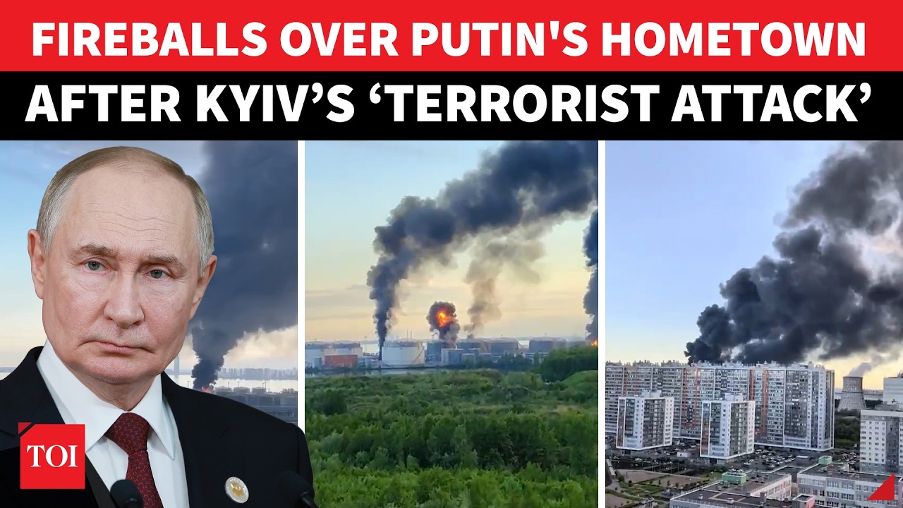 SHOCK VISUALS: Explosions ROCK Putin&rsquo;s Hometown St. Petersburg As Kyiv Makes &lsquo;Unforgivable Mistake&rsquo;