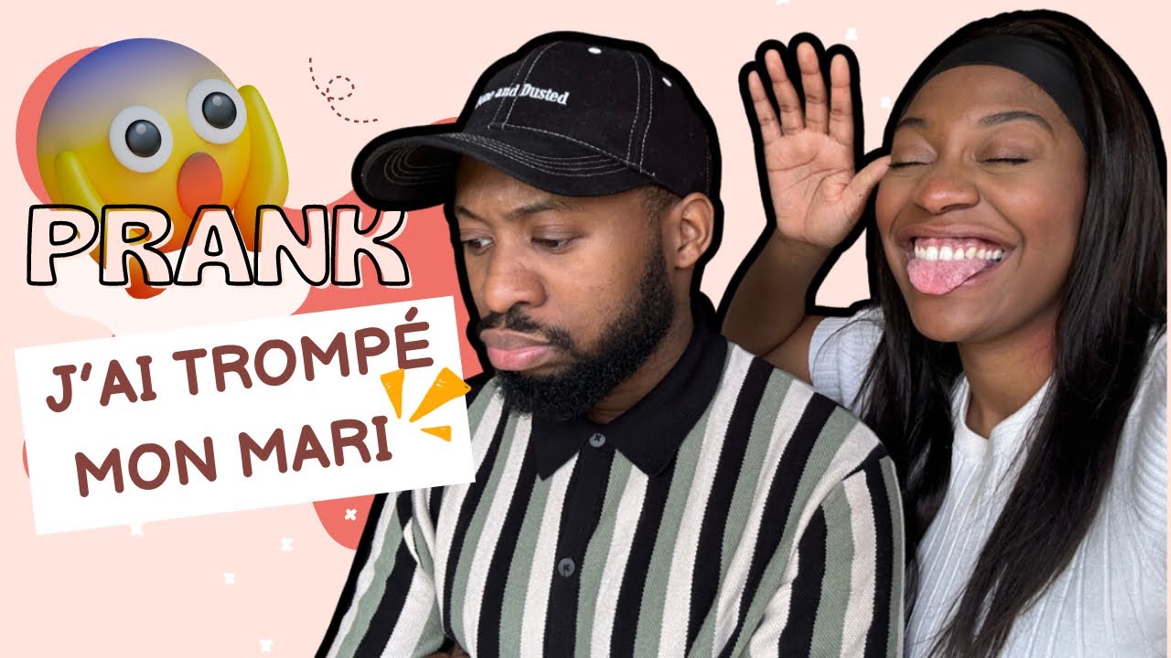 Prank je trompe mon mari (je fais un faux suçon) 😱😱😱😱