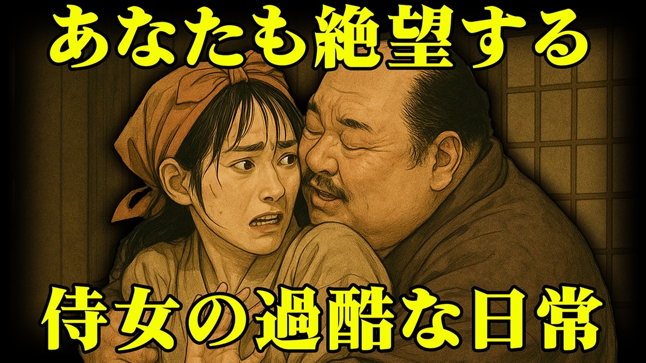 戦国時代の侍女・女房衆の過酷な生活や秘密の恋愛事情について