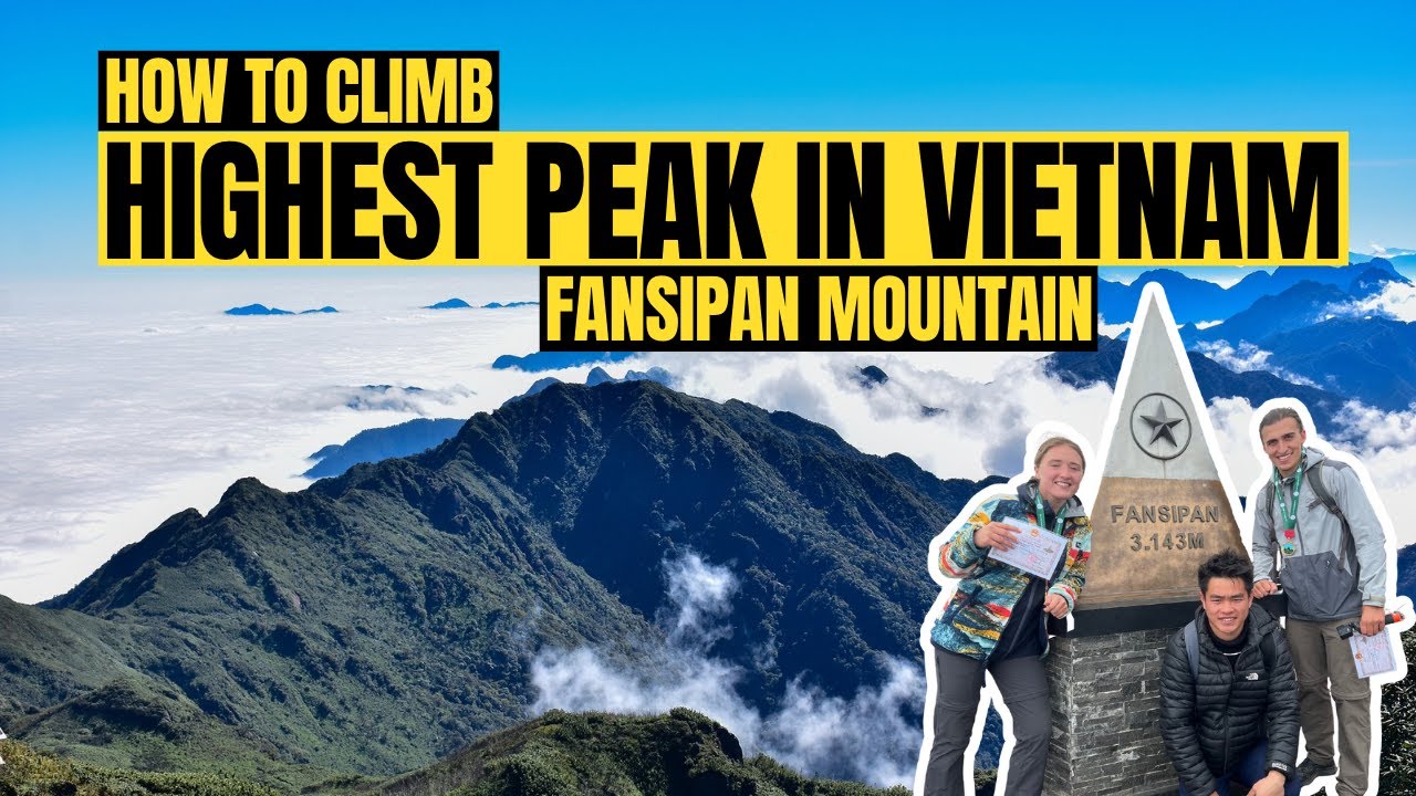 HIKING Vietnams HIGHEST Mountain, Fansipan | Sapa, How to Hike In Vietnam 🇻🇳
