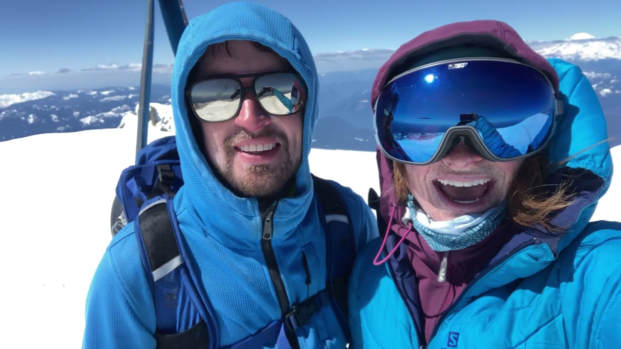 Mt. Adams Skiing, SW Chutes
