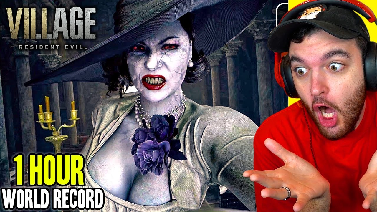 RESIDENT EVIL 8 VILLAGE - WORLD RECORD SPEEDRUN IS SO SCARY!!!